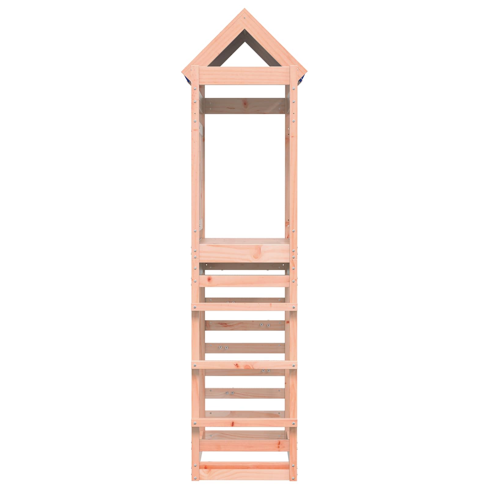Spielturm Braun 85 x 52,5 x 239 cm Massives Douglasienholz