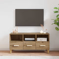 TV-Schränk Kunsthandwerk Eiche 102 x 36 x 50 cm Holzwerkstoff