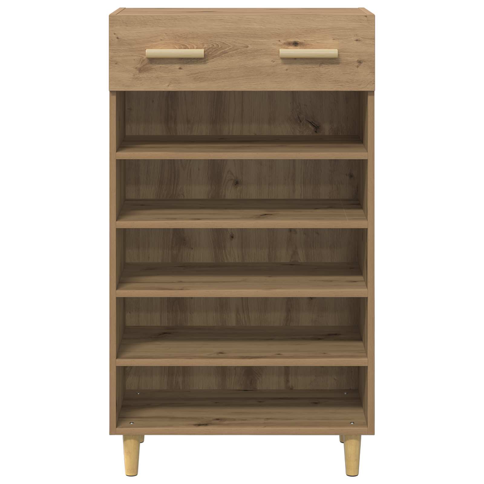 Schuhschrank Kunsthandwerk Eiche 60 x 35 x 105 cm Holzwerkstoff