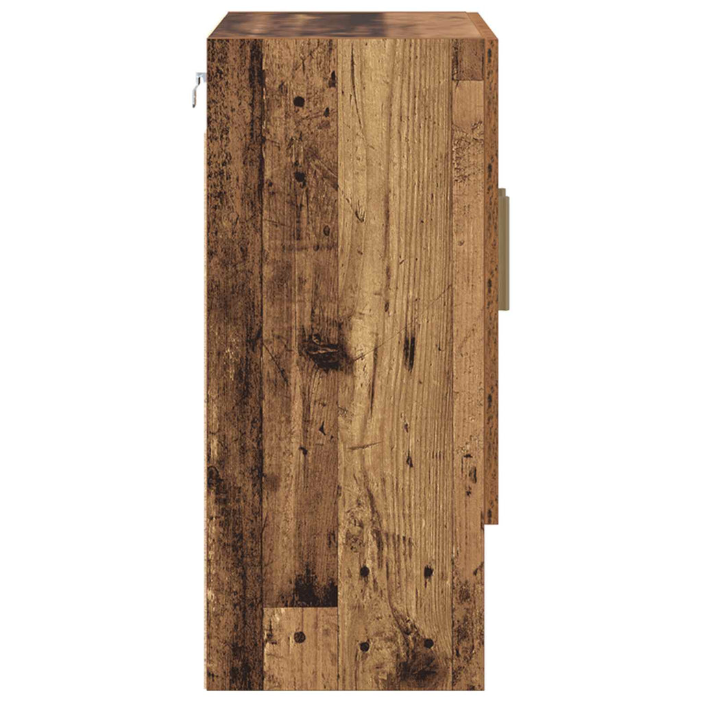 Wandschrank Wandmontiert Altholz 60 x 31 x 70 cm Holzwerkstoff