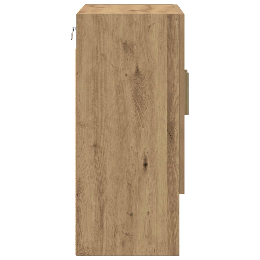 Wandschrank Kunsthandwerk Eiche 60 x 31 x 70 cm Holzwerkstoff