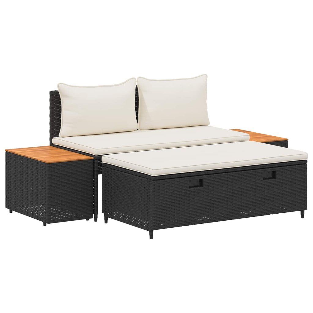 Outdoor-Sofagarnitur 4 -Seater 4 pcs 55 x 30 x 39 cm