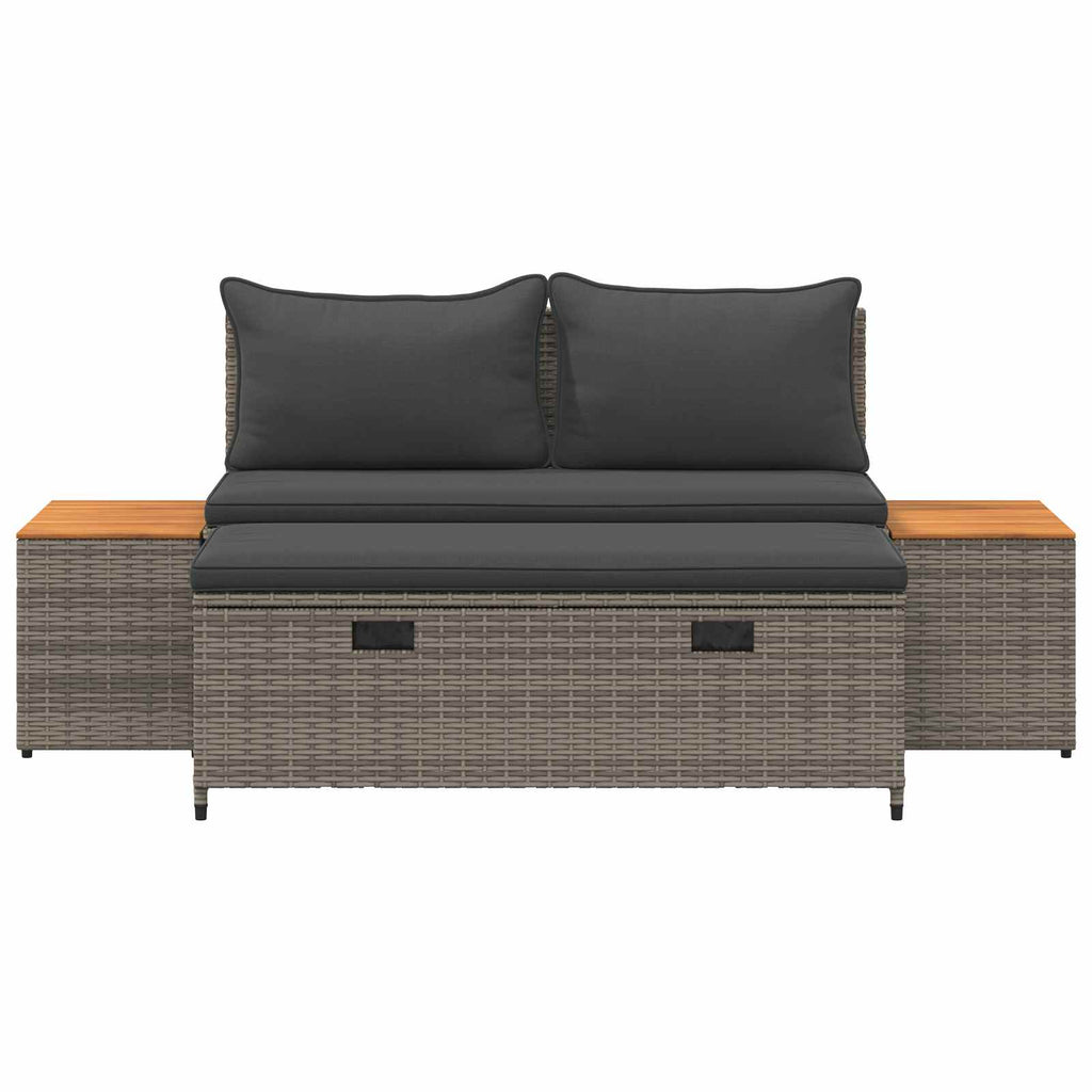 Outdoor-Sofagarnitur 4 -Seater 4 pcs 55 x 30 x 39 cm