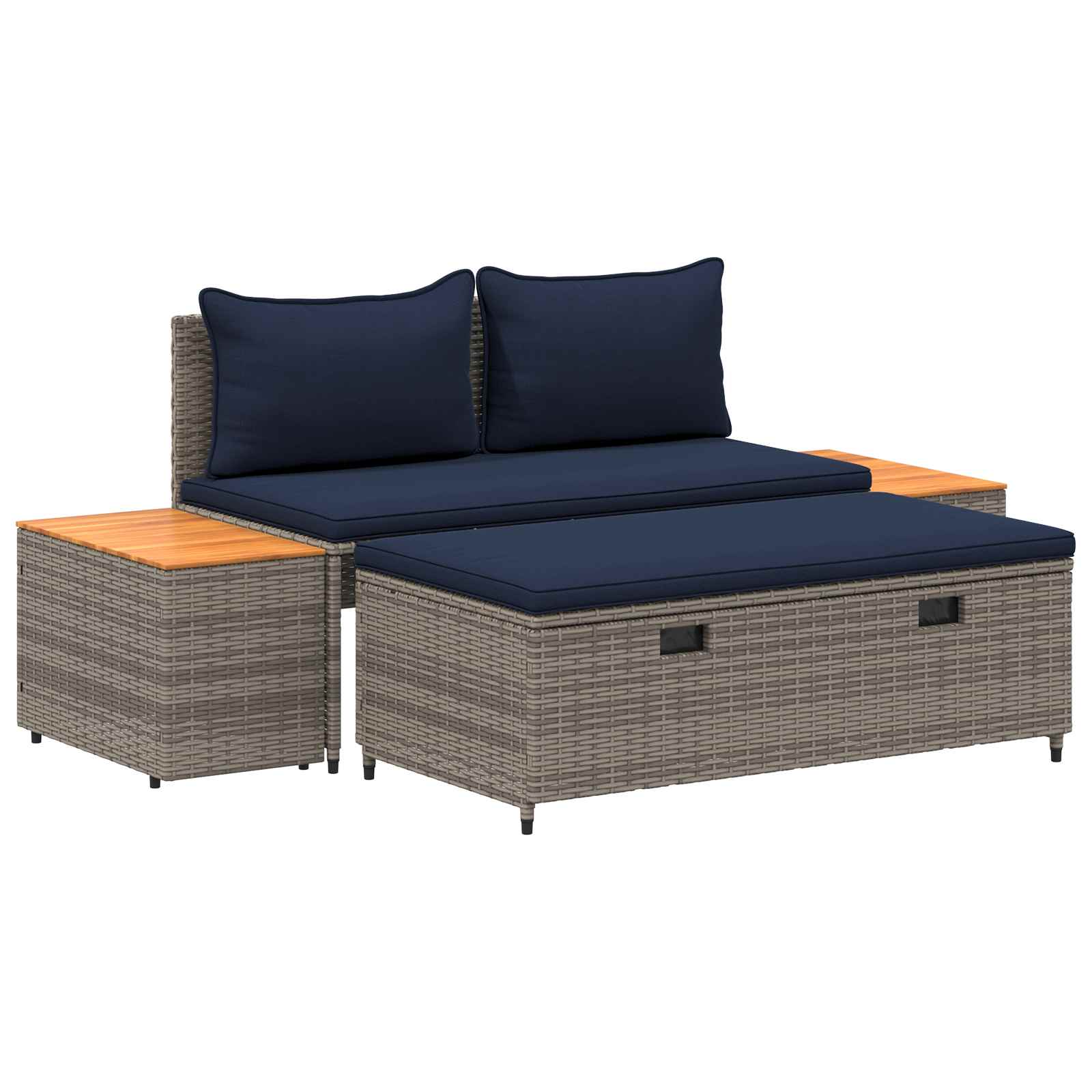 Outdoor-Sofagarnitur 4 -Seater 4 pcs 55 x 30 x 39 cm