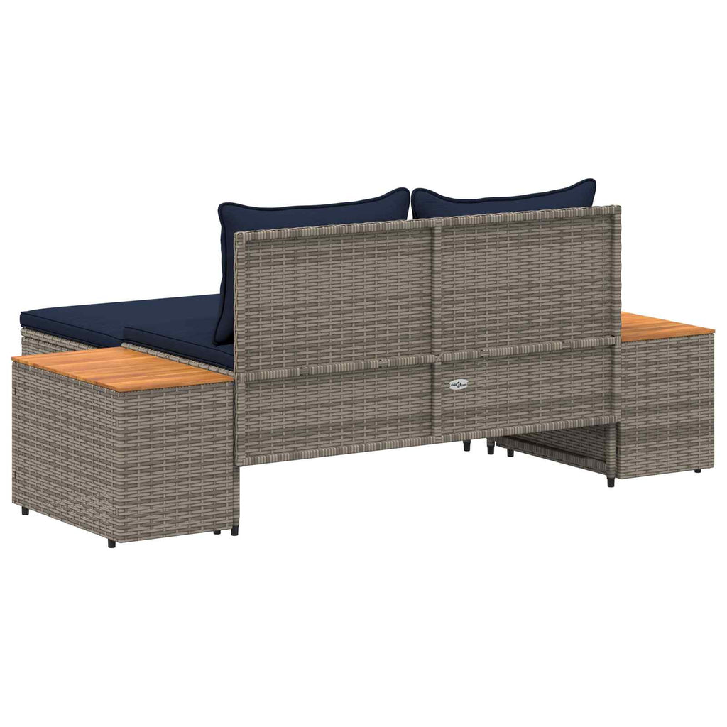 Outdoor-Sofagarnitur 4 -Seater 4 pcs 55 x 30 x 39 cm