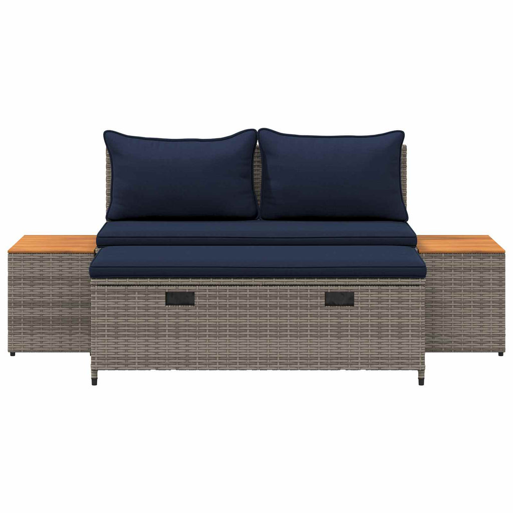 Outdoor-Sofagarnitur 4 -Seater 4 pcs 55 x 30 x 39 cm