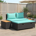 Outdoor-Sofagarnitur 4 -Seater 4 pcs 55 x 30 x 39 cm