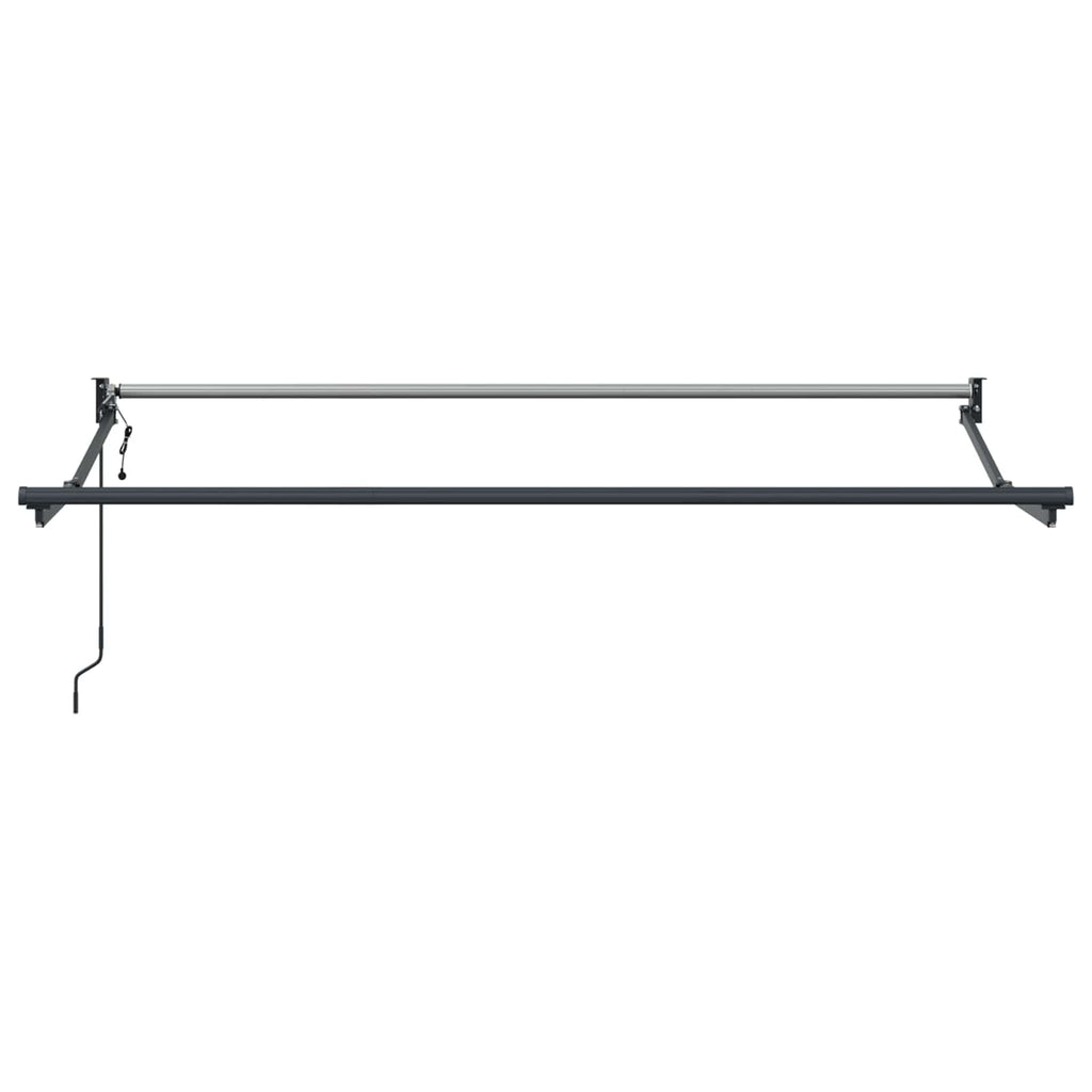 Elektrisches Markisenrahmen Anthrazit 2,5 x 2 m Aluminium