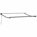 Elektrisches Markisenrahmen Anthrazit 3 x 2 m Aluminium
