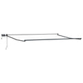 Elektrisches Markisenrahmen Anthrazit 5 x 3 m Aluminium
