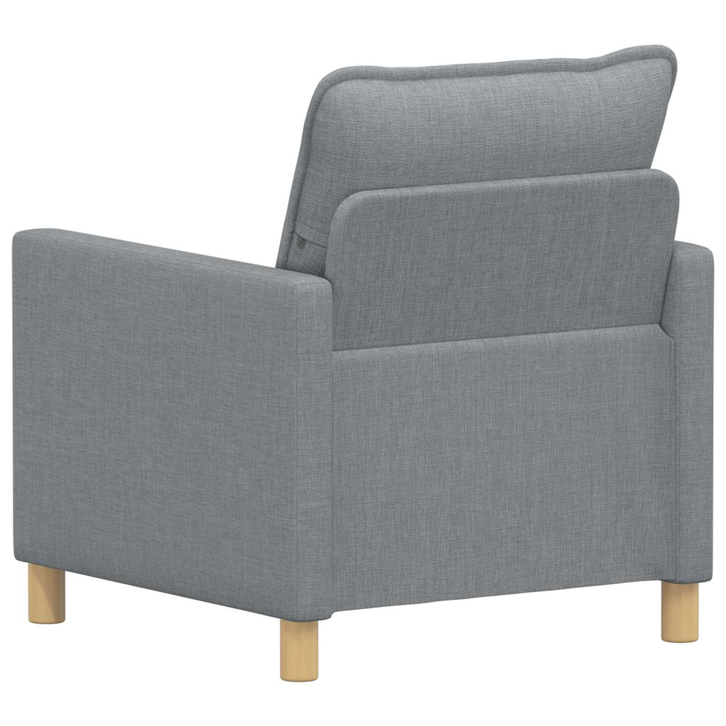 Sofa Hellgrau 76 x 81 x 87,5 cm Stoff