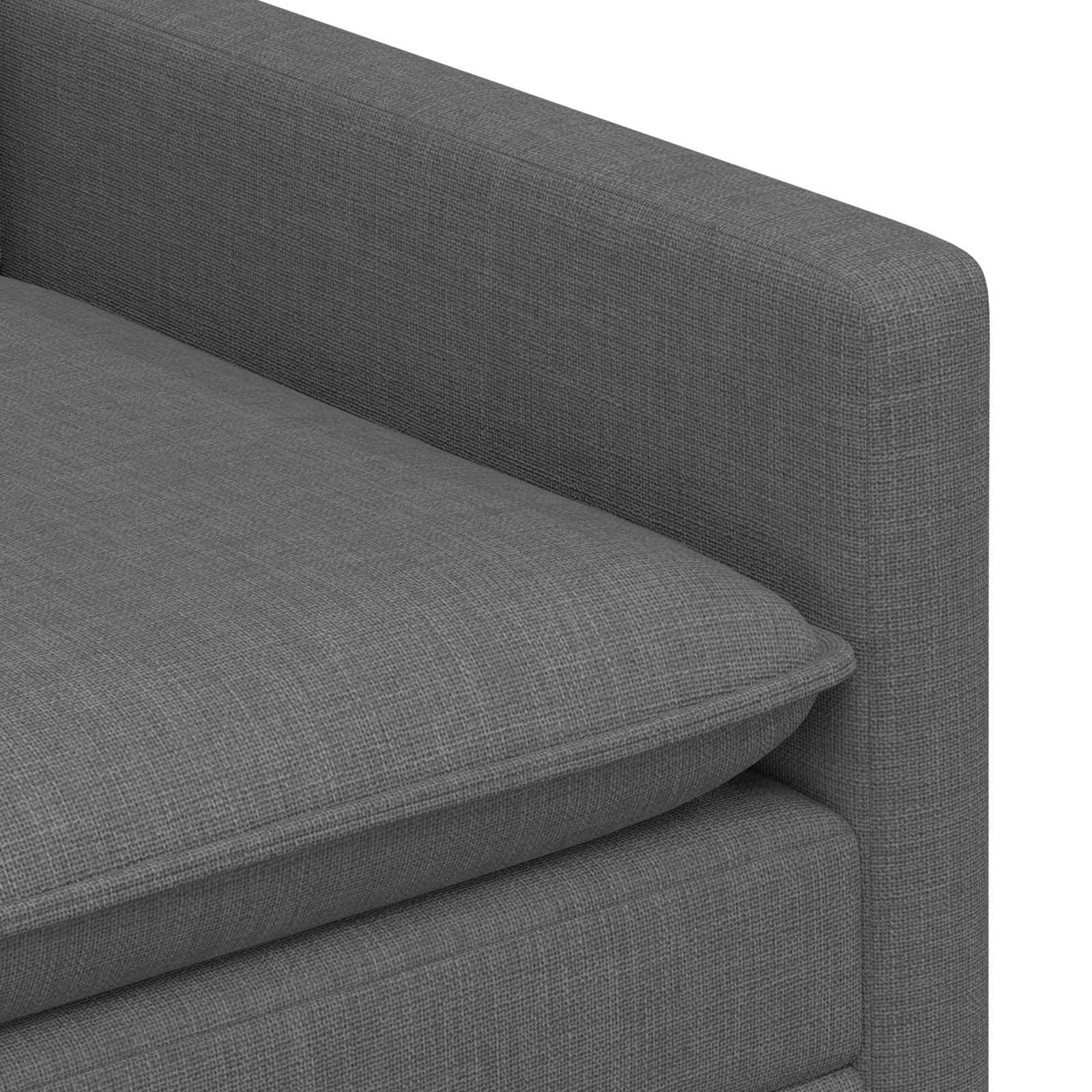 Sofa Dunkelgrau 76 x 81 x 87,5 cm Stoff