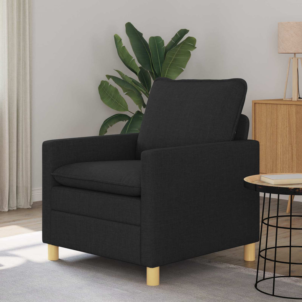 Sofa Schwarz 76 x 81 x 87,5 cm Stoff