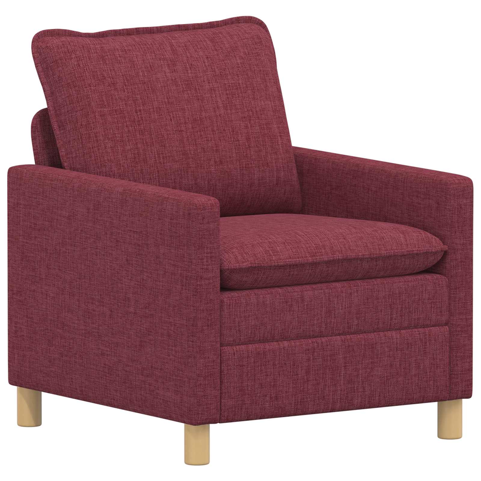 Sofa Weinrot 76 x 81 x 87,5 cm Stoff