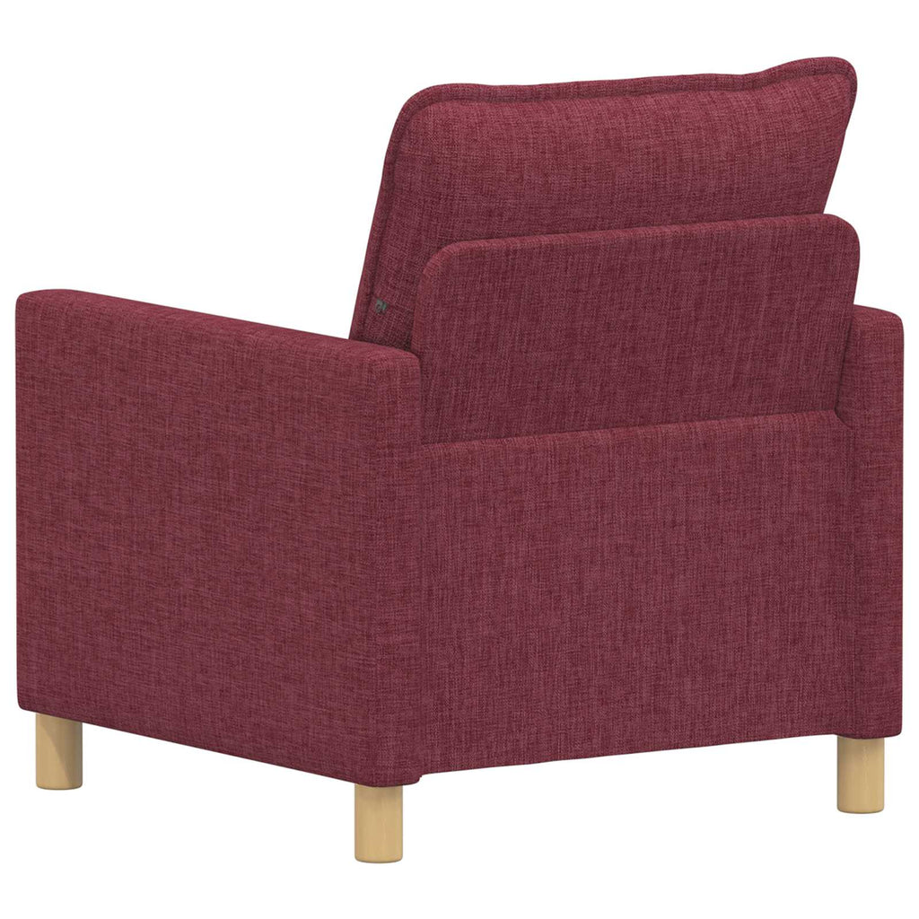 Sofa Weinrot 76 x 81 x 87,5 cm Stoff