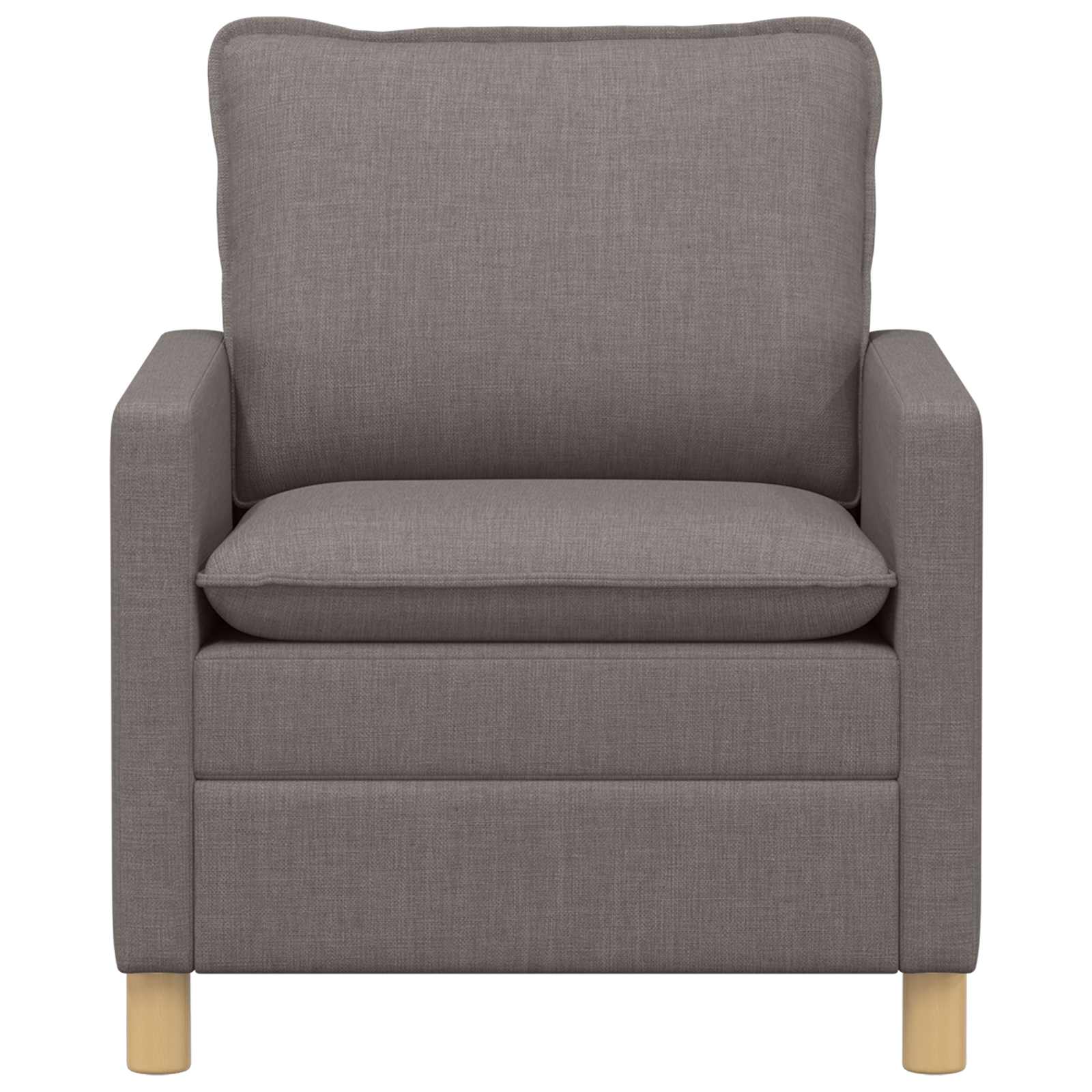 Sofa Taupe 76 x 81 x 87,5 cm Stoff