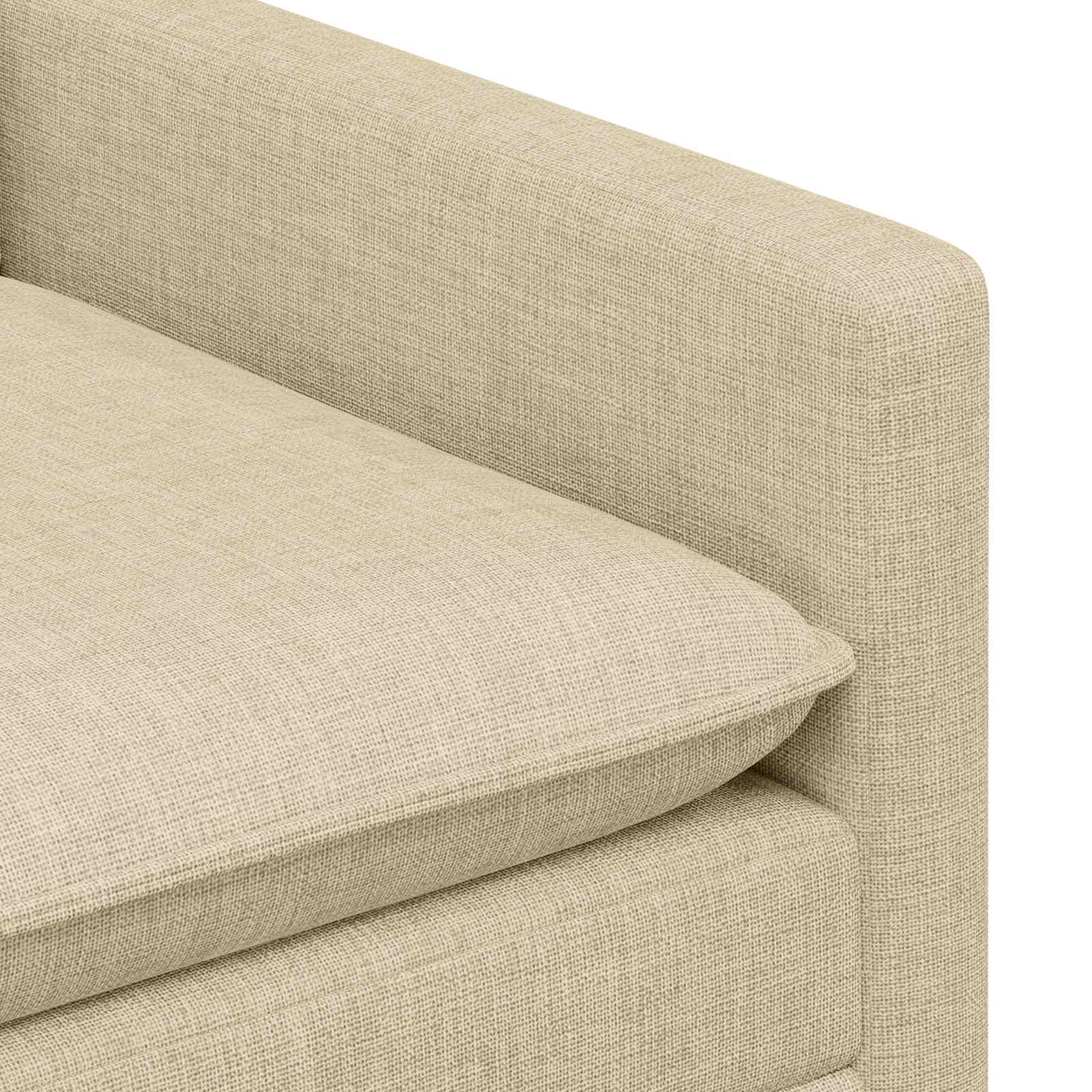 Sofa Creme 76 x 81 x 87,5 cm Stoff