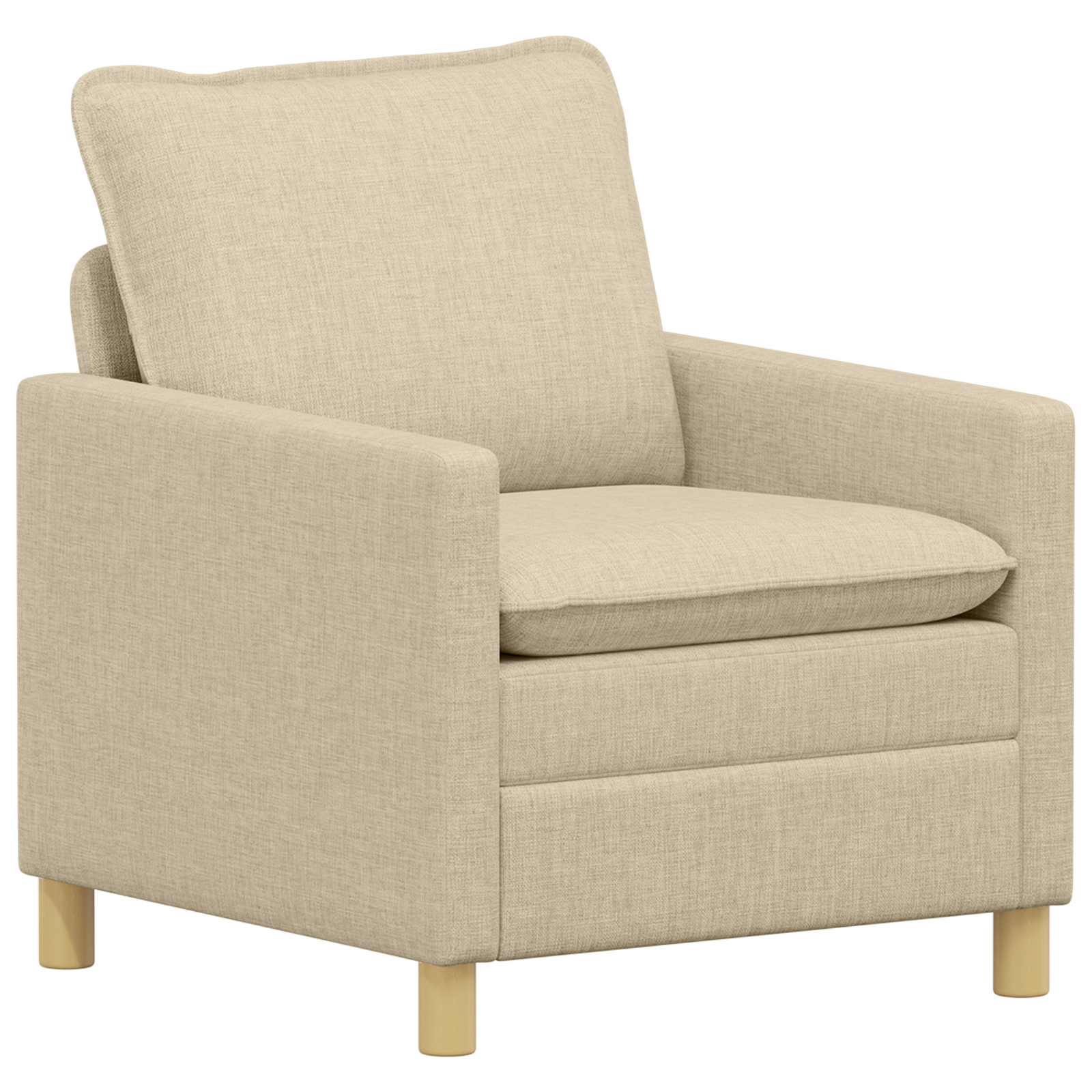 Sofa Creme 76 x 81 x 87,5 cm Stoff