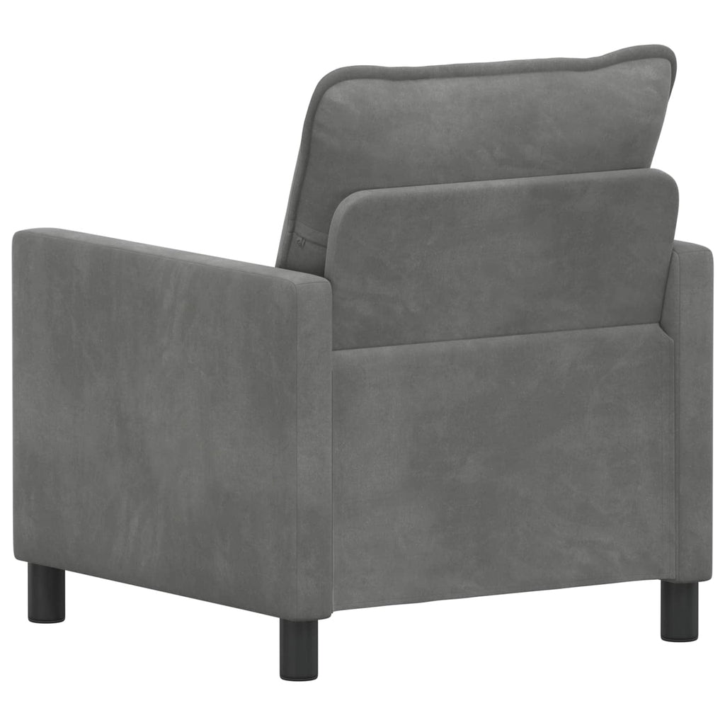 Sofa Dunkelgrau 76 x 81 x 87,5 cm Samt