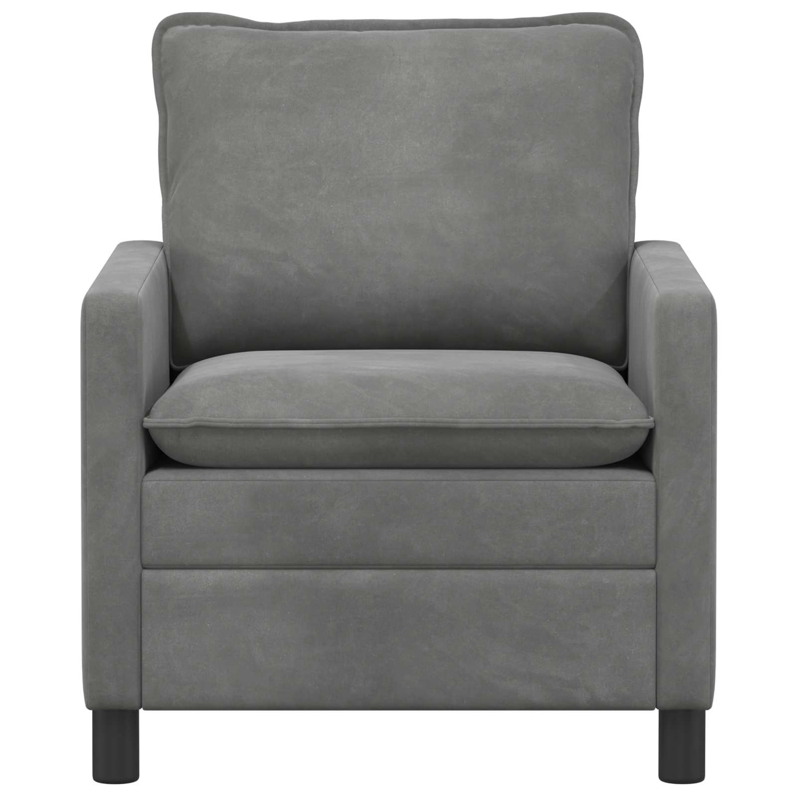 Sofa Dunkelgrau 76 x 81 x 87,5 cm Samt