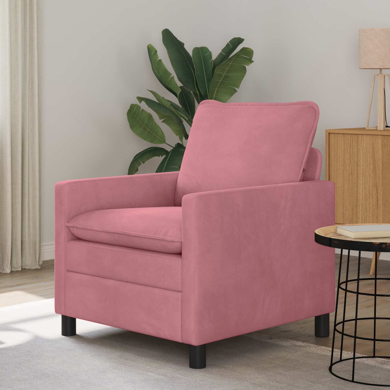 Sofa Rosa 76 x 81 x 87,5 cm Samt