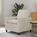 Sofa Creme 76 x 81 x 87,5 cm Samt