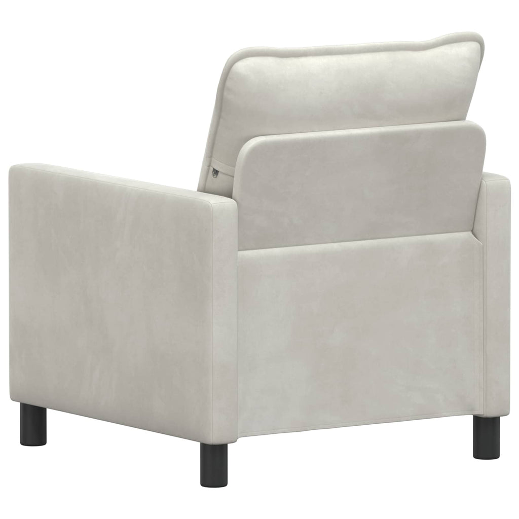 Sofa Creme 76 x 81 x 87,5 cm Samt