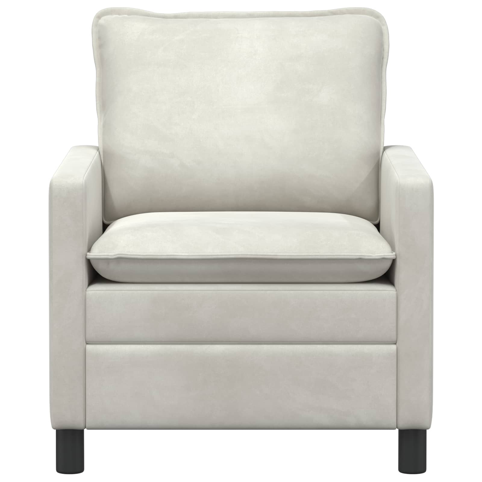 Sofa Creme 76 x 81 x 87,5 cm Samt