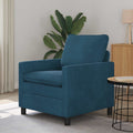 Sofa Blau 76 x 81 x 87,5 cm Samt