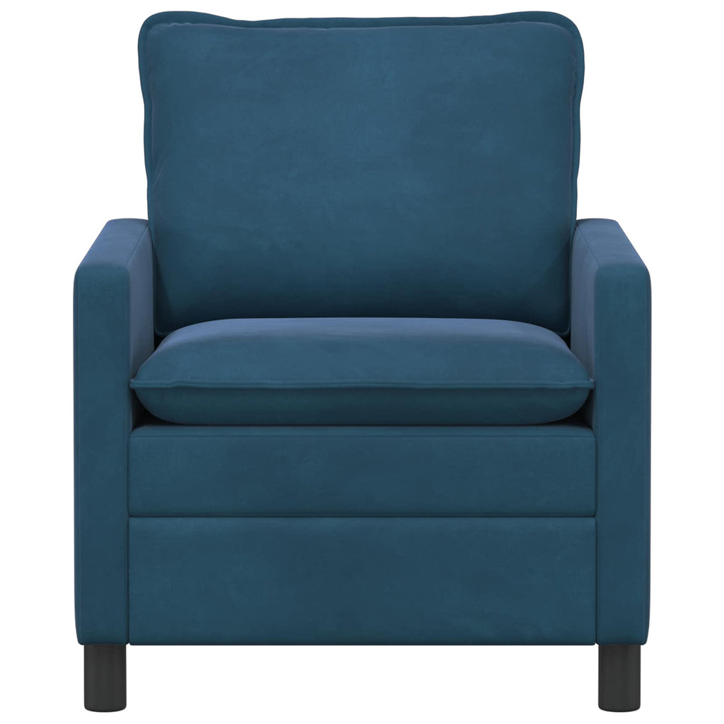 Sofa Blau 76 x 81 x 87,5 cm Samt