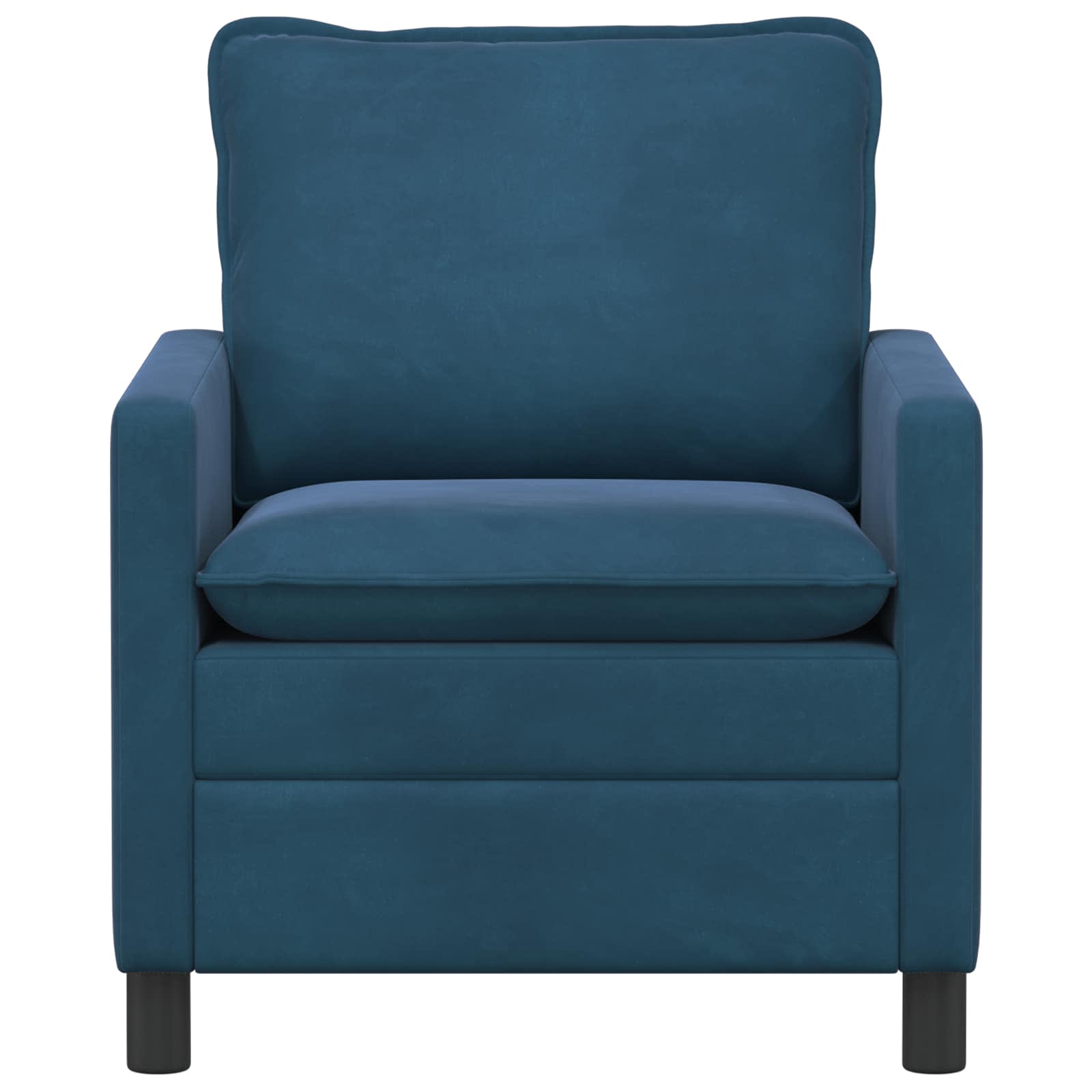 Sofa Blau 76 x 81 x 87,5 cm Samt