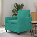 Sofa Türkis 76 x 81 x 87,5 cm Samt