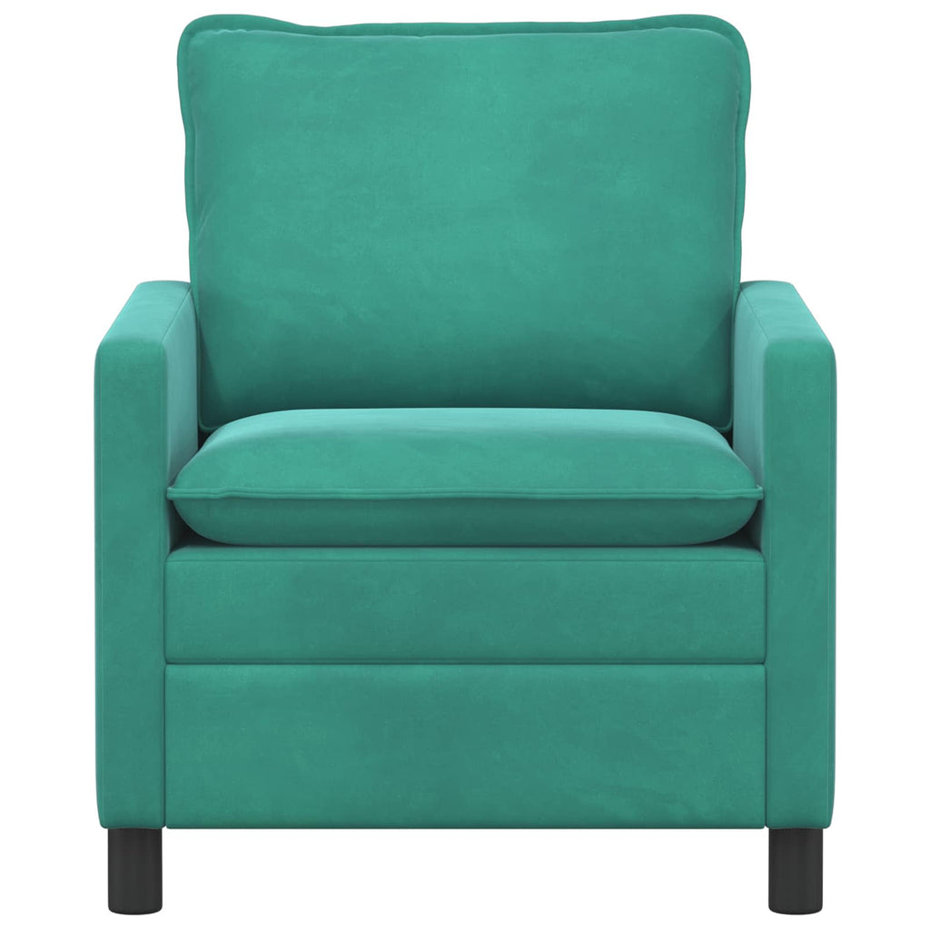 Sofa Türkis 76 x 81 x 87,5 cm Samt