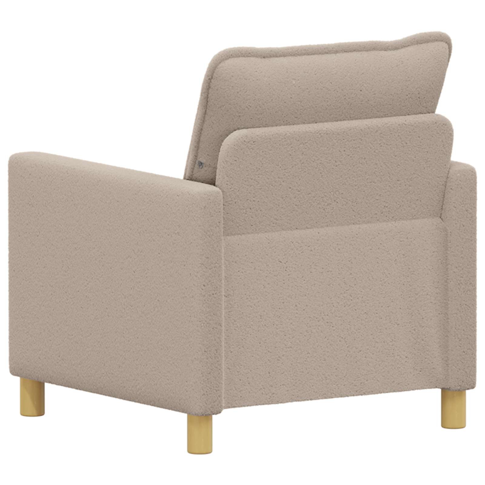 Sofa Hellgrau 76 x 81 x 87,5 cm Stoff