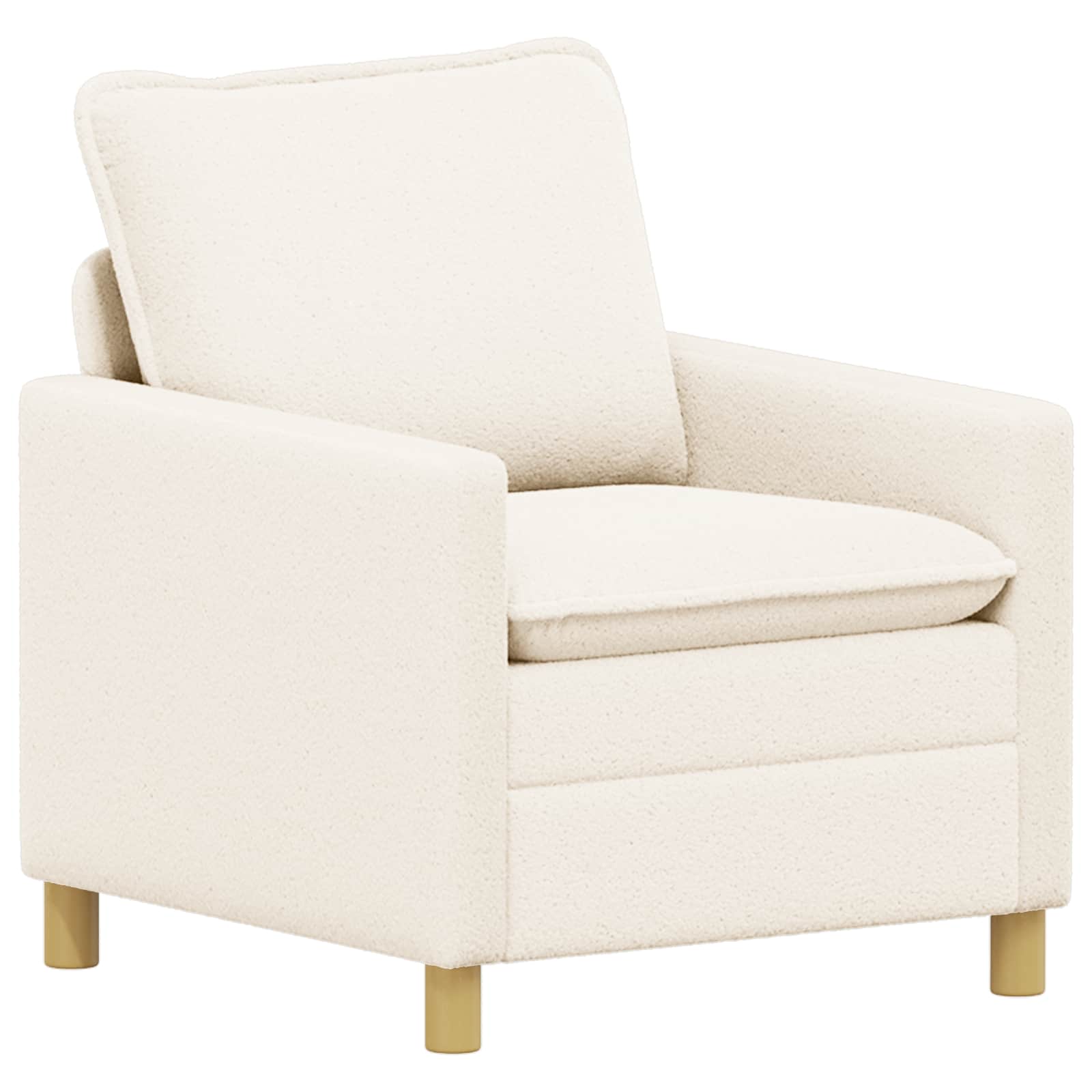 Sofa Creme 76 x 81 x 87,5 cm Stoff