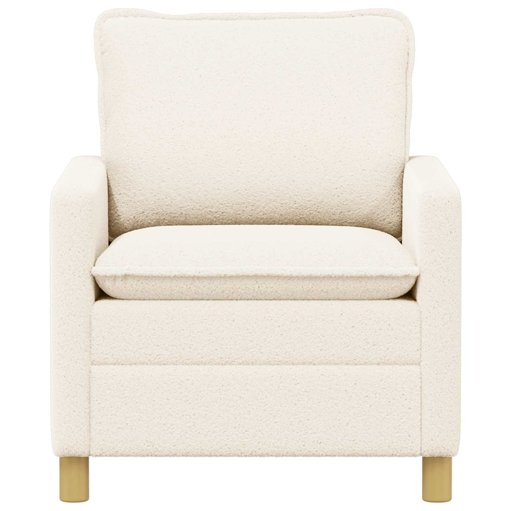Sofa Creme 76 x 81 x 87,5 cm Stoff