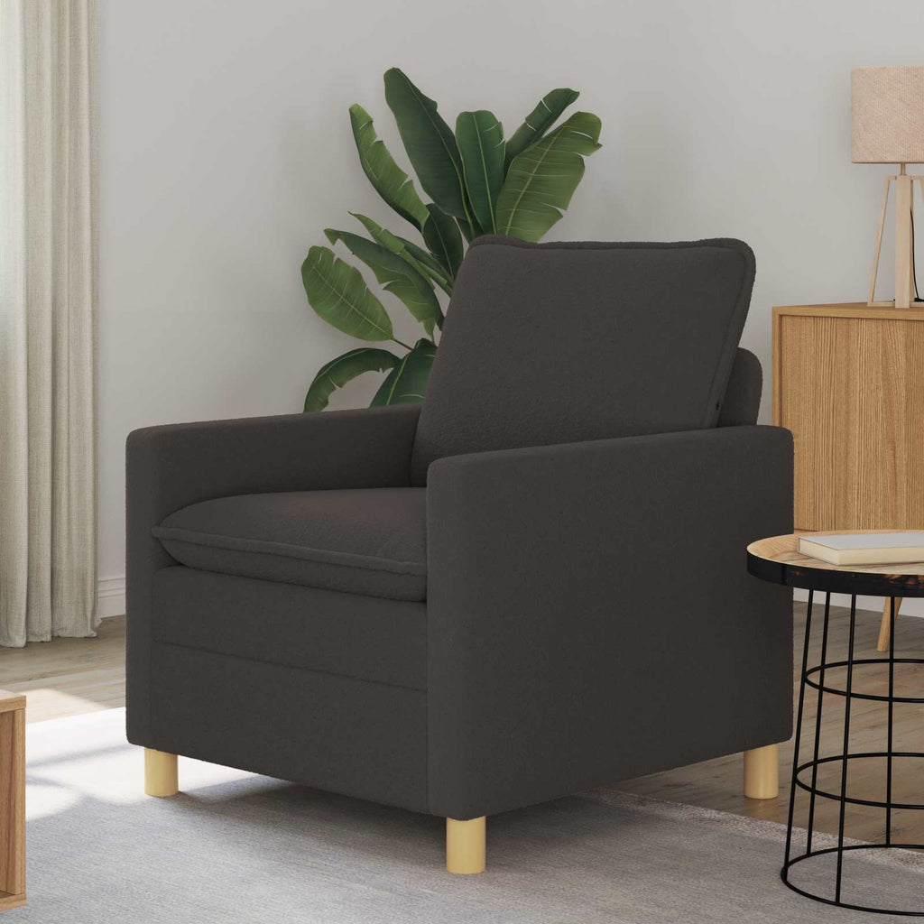 Sofa Dunkelgrau 76 x 81 x 87,5 cm Stoff