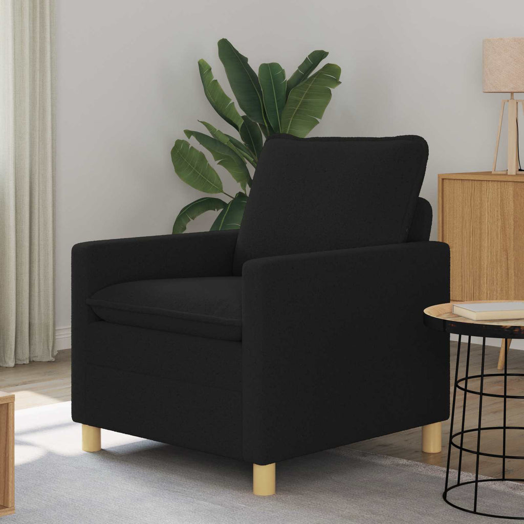 Sofa Schwarz 76 x 81 x 87,5 cm Stoff
