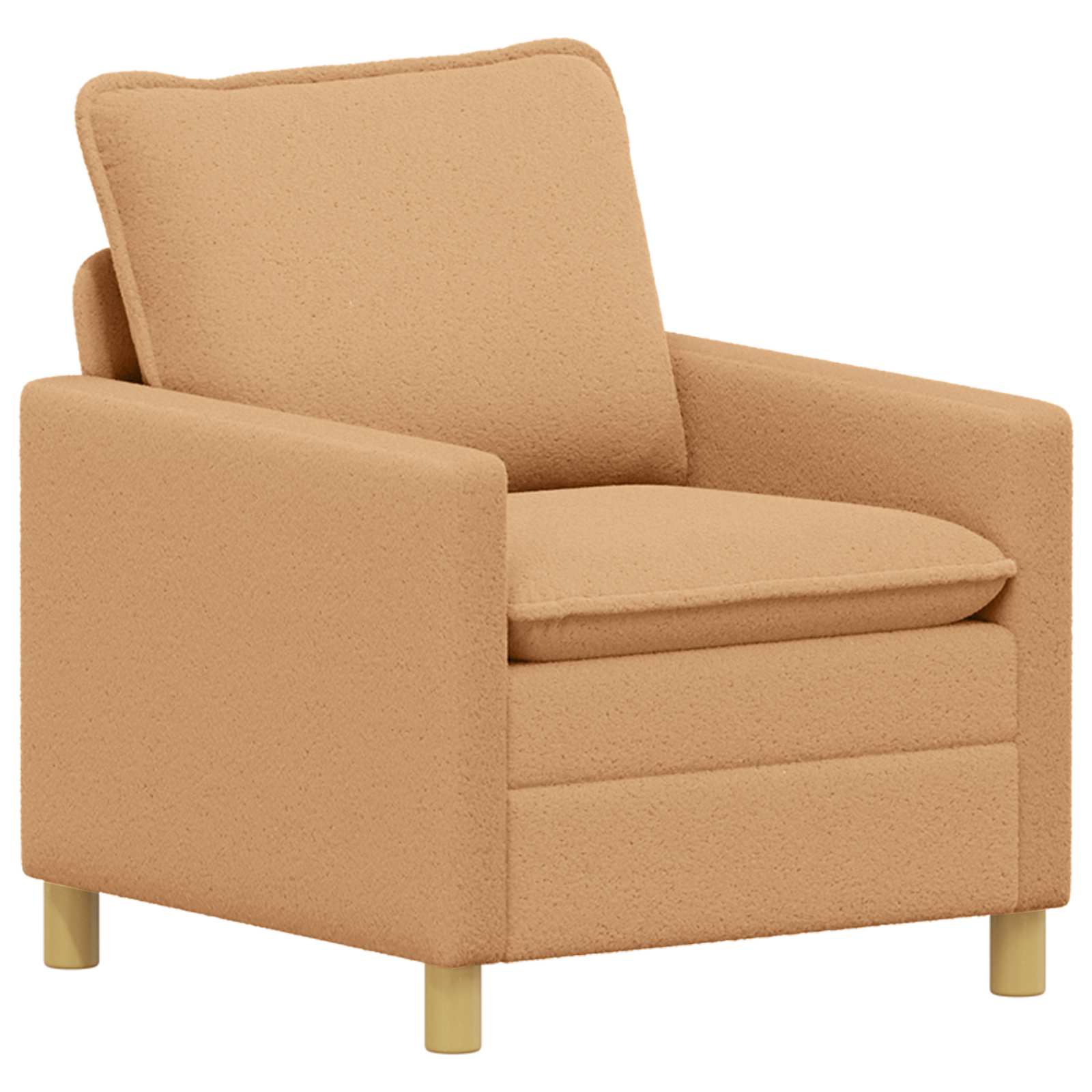 Sofa Beige 76 x 81 x 87,5 cm Stoff