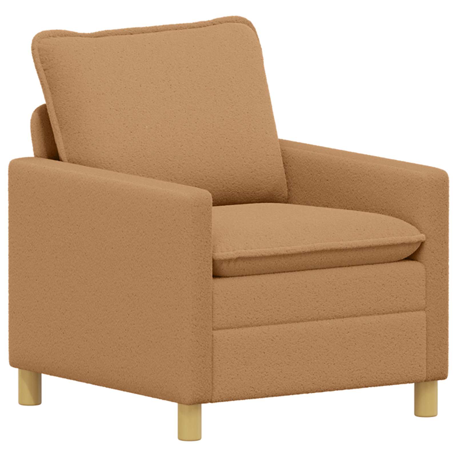 Sofa Beige 76 x 81 x 87,5 cm Stoff