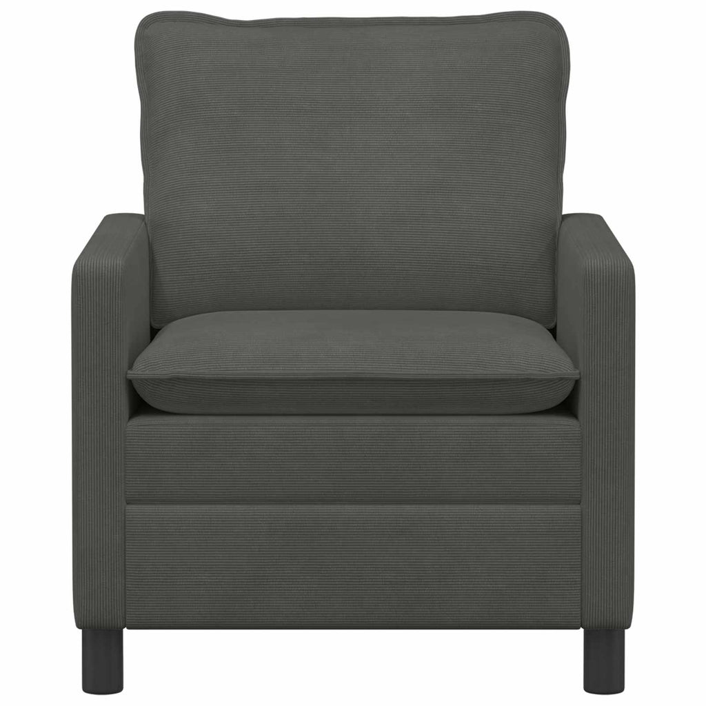 Sofa Dunkelgrau 76 x 81 x 87,5 cm Stoff