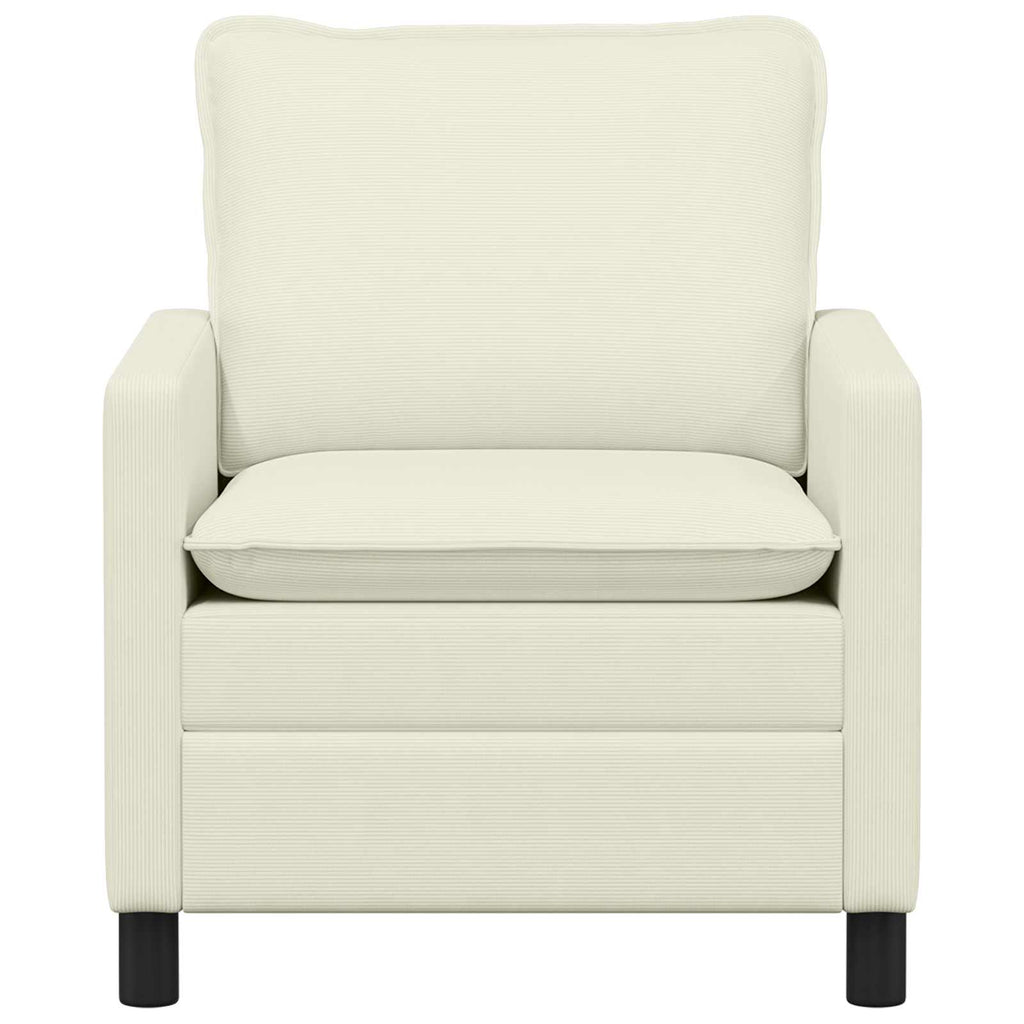 Sofa Creme 76 x 81 x 87,5 cm Stoff