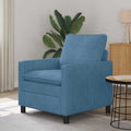 Sofa Blau 76 x 81 x 87,5 cm Stoff