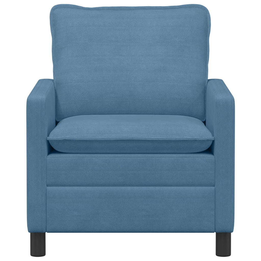 Sofa Blau 76 x 81 x 87,5 cm Stoff