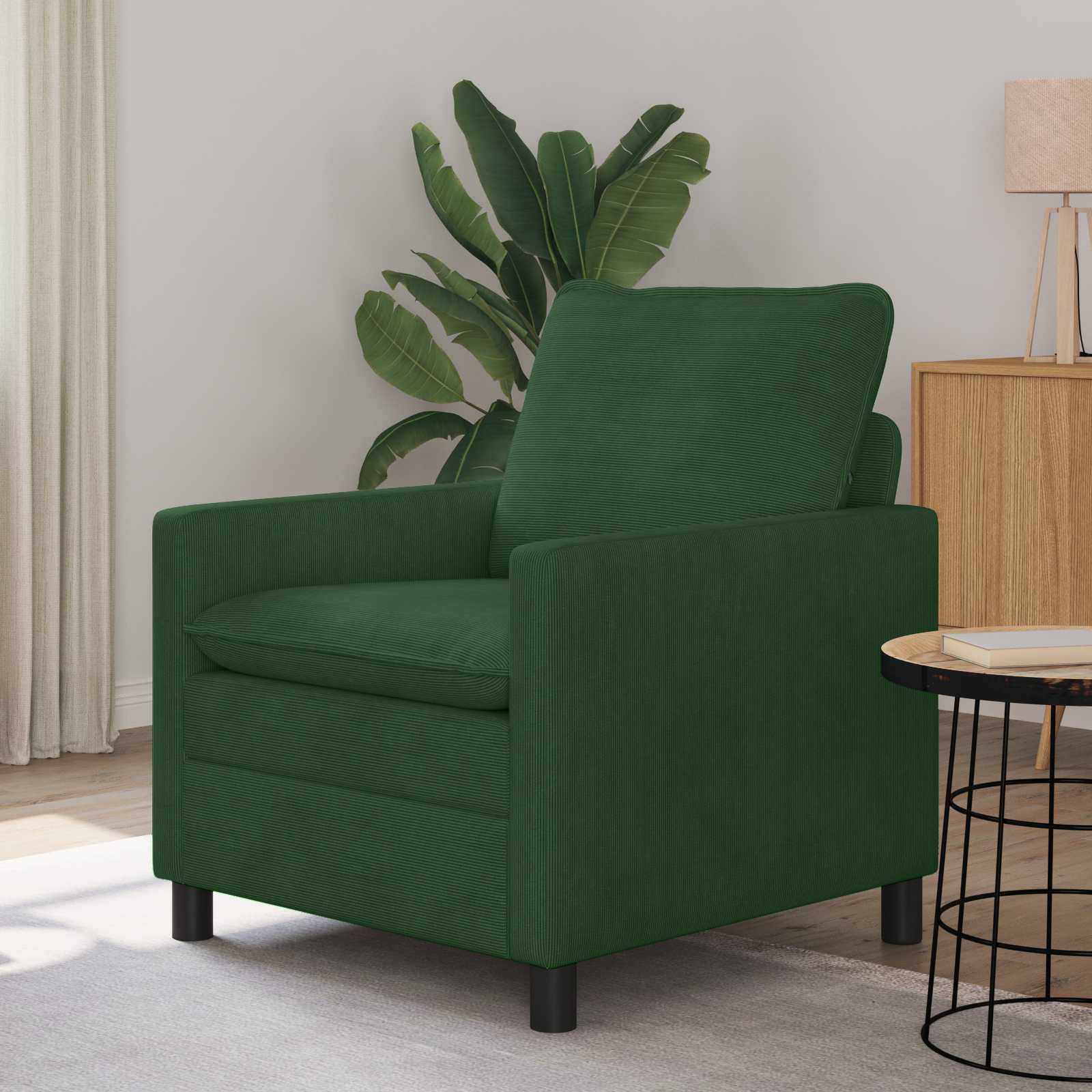 Sofa Dschungelgrün 76 x 81 x 87,5 cm Stoff