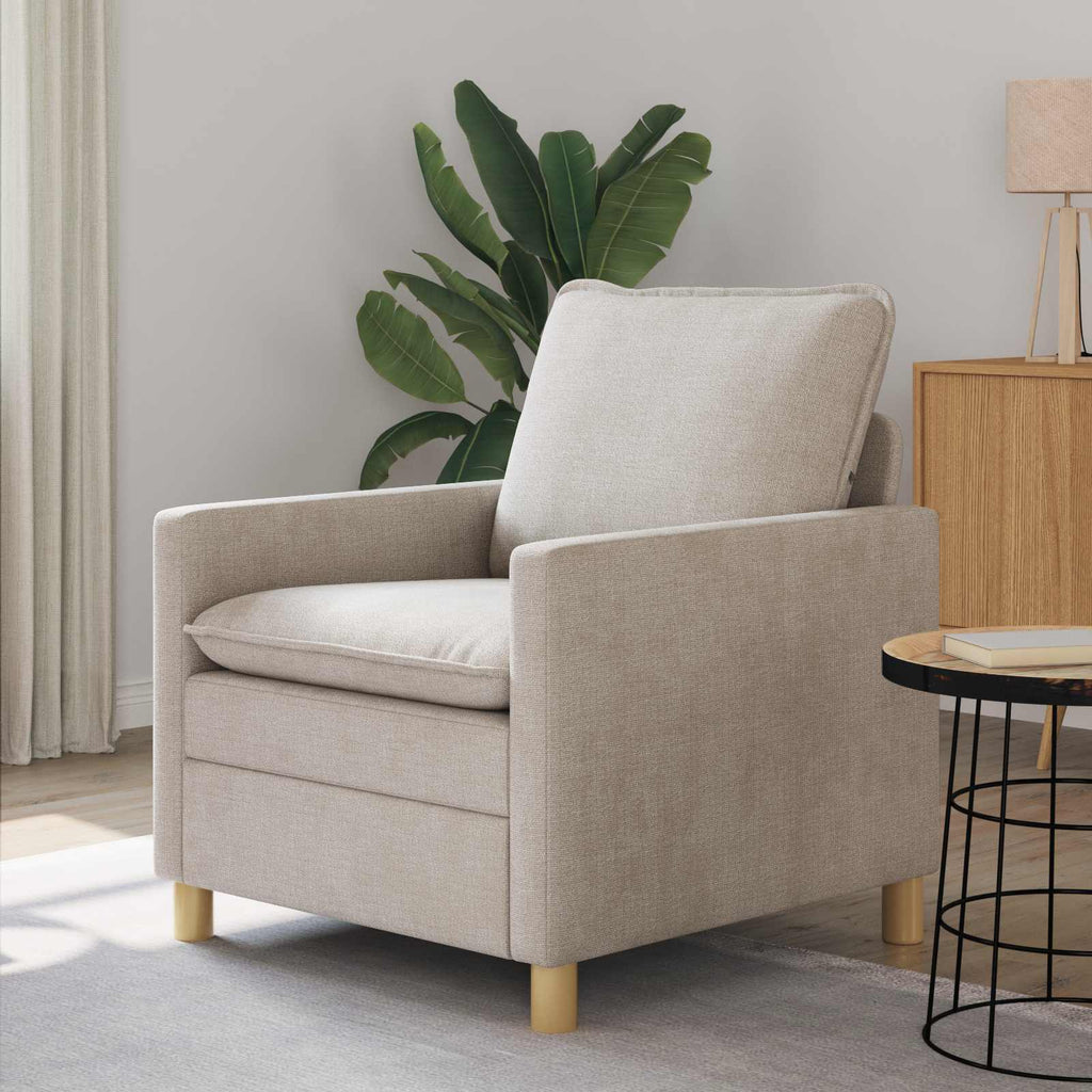 Sofa Creme 76 x 81 x 87,5 cm Polyester