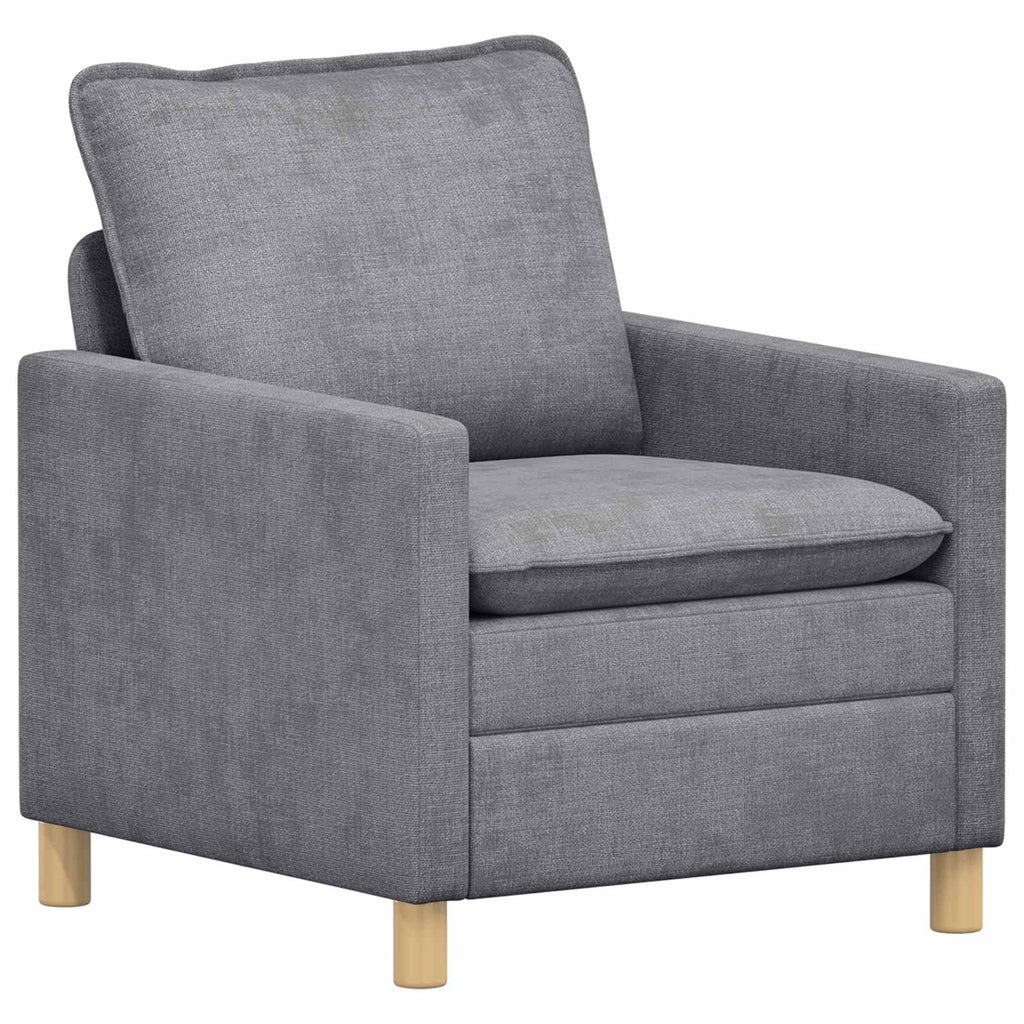 Sofa Hellgrau 76 x 81 x 87,5 cm Polyester