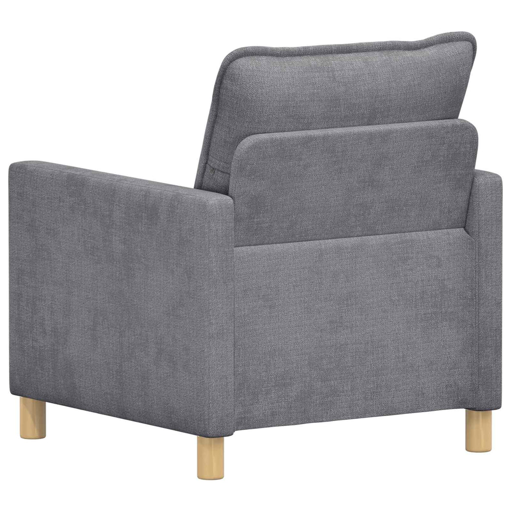 Sofa Hellgrau 76 x 81 x 87,5 cm Polyester