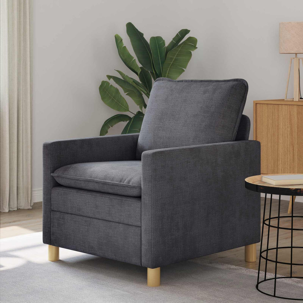 Sofa Dunkelgrau 76 x 81 x 87,5 cm Polyester