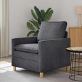 Sofa Dunkelgrau 76 x 81 x 87,5 cm Polyester